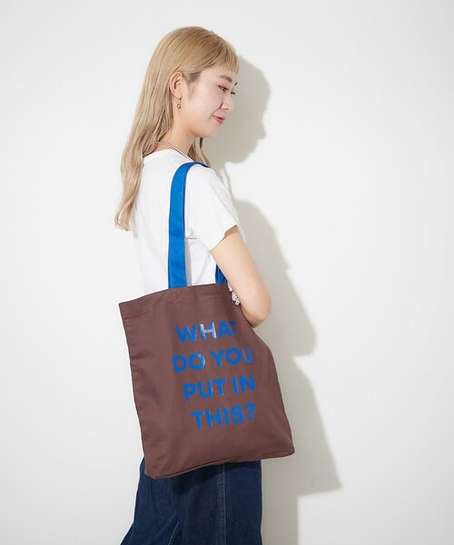 コットンツイルロゴトートバッグ（トートバッグ）｜BIRTHDAY BAR