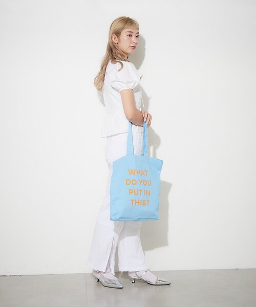 コットンツイルロゴトートバッグ（トートバッグ）｜BIRTHDAY BAR