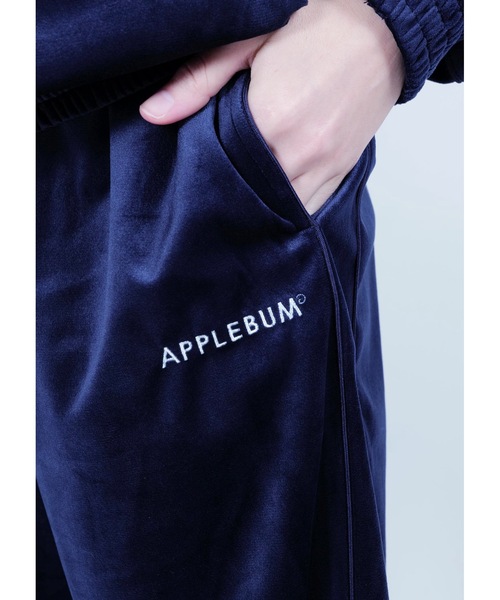 APPLEBUM（アップルバム）の「Velour Track Pants（その他パンツ・メンズ・ブラック/ネイビー・MEDIUM/LARGE/X-LARGE）」の5枚目の写真