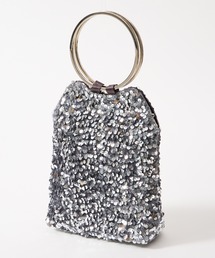 AIMER | 【WEB限定】リングハンドルスパンコールパーティーバッグ(ハンドバッグ)