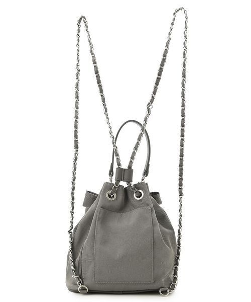 CELFORD（セルフォード）の「チェーンショルダーフリルサック