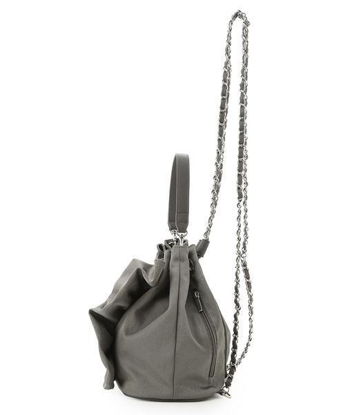 CELFORD（セルフォード）の「チェーンショルダーフリルサック