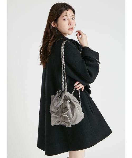 CELFORD（セルフォード）の「チェーンショルダーフリルサック