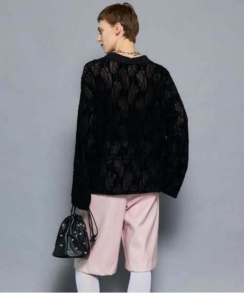 Lace Loose Tops/レースルーズトップス（Tシャツ/カットソー）｜MAISON