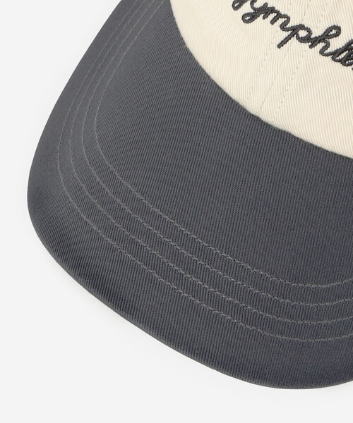 GYMPHLEX（ジムフレックス）の「Gymphlex | コットンチノ 配色6Pキャップ（キャップ・レディース・ブルー系その他5/ホワイト系その他5/ホワイト系その他7・F）」の12枚目の写真