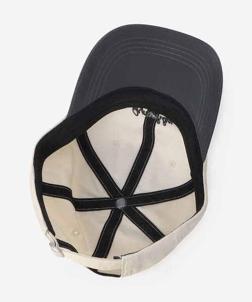 GYMPHLEX（ジムフレックス）の「Gymphlex | コットンチノ 配色6Pキャップ（キャップ・レディース・ブルー系その他5/ホワイト系その他5/ホワイト系その他7・F）」の6枚目の写真