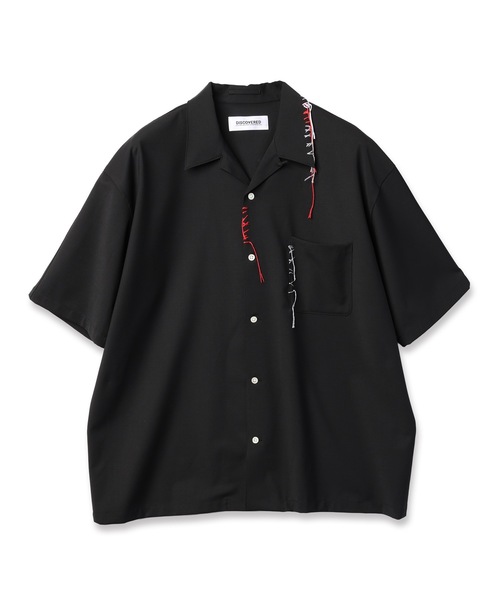 DISCOVERED（ディスカバード）の「SUMMER WOOL LOOPING SHIRTS（シャツ/ブラウス・メンズ・ブラック/グレー・1/3）」の2枚目の写真