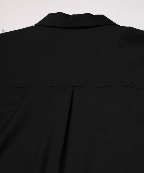 DISCOVERED（ディスカバード）の「SUMMER WOOL LOOPING SHIRTS（シャツ/ブラウス・メンズ・ブラック/グレー・1/3）」の6枚目の写真