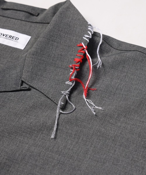 DISCOVERED（ディスカバード）の「SUMMER WOOL LOOPING SHIRTS（シャツ/ブラウス・メンズ・ブラック/グレー・1/3）」の8枚目の写真