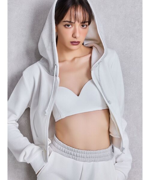 GYDA（ジェイダ）の「Booster Bra top（ブラジャー・レディース・オフホワイト/ブラック・FREE）」の9枚目の写真