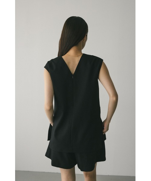 セール】レイヤーベストショートオールインワン（つなぎ