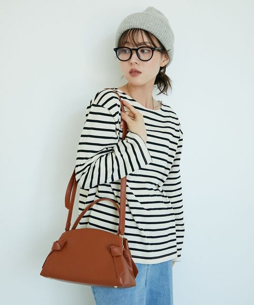 le.coeur blanc（ルクールブラン）の「《WEB限定アイテム》シンプルニットワッチ（ニットキャップ/ビーニー・レディース・ブラック/グレー/アイボリー・FREE）」の7枚目の写真