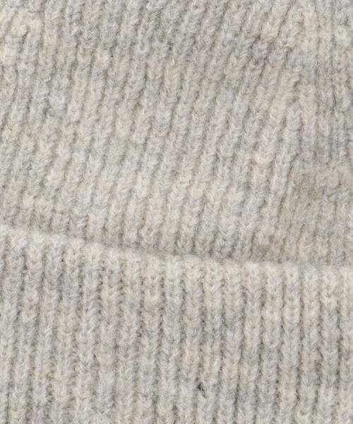 le.coeur blanc（ルクールブラン）の「《WEB限定アイテム》シンプルニットワッチ（ニットキャップ/ビーニー・レディース・ブラック/グレー/アイボリー・FREE）」の21枚目の写真