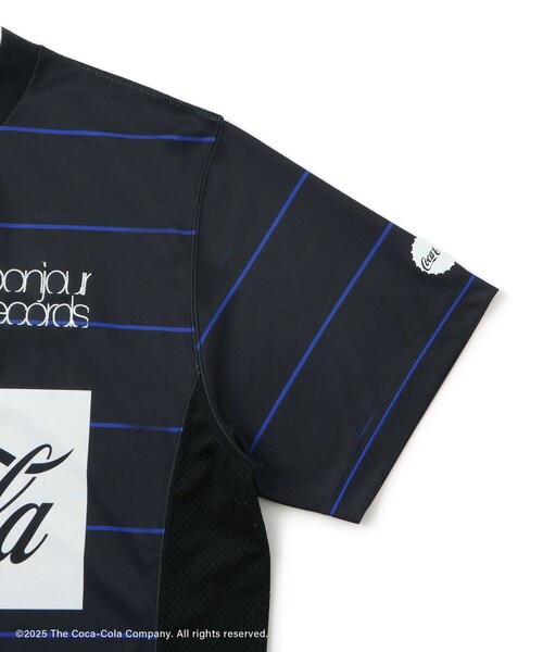 bonjour records（ボンジュールレコーズ）の「【Coca-Cola】UMBRO×bonjour records GAME SHIRTS（ジャージ・レディース・ブラック系その他/ホワイト系その他・M/L）」の8枚目の写真