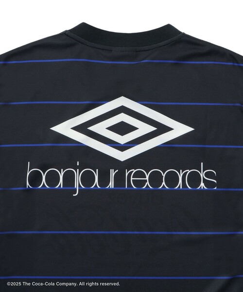 bonjour records（ボンジュールレコーズ）の「【Coca-Cola】UMBRO×bonjour records GAME SHIRTS（ジャージ・レディース・ブラック系その他/ホワイト系その他・M/L）」の10枚目の写真
