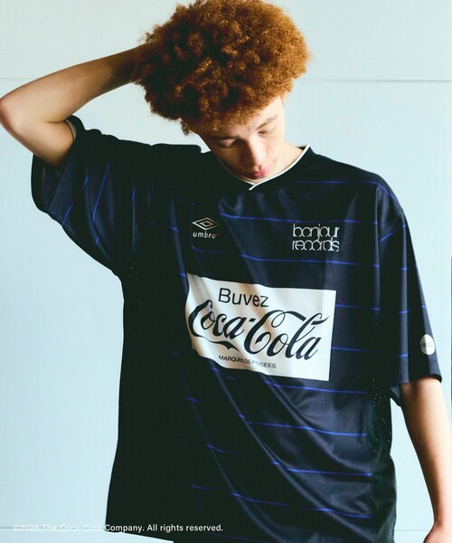 Coca-Cola】UMBRO×bonjour records GAME SHIRTS（ジャージ）｜bonjour