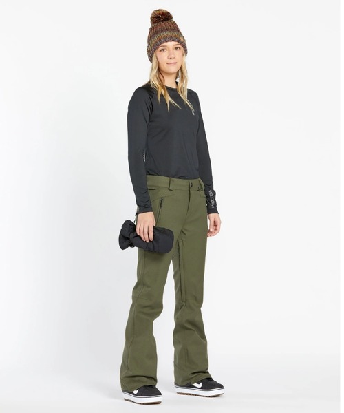 VOLCOM(ボルコム)の「【VOLCOM/ボルコム】 Womens Genus Stretch Pants /スキースノーボードスリムフィットパンツ(その他パンツ・レディース・オリーブ/ブラック・SMALL/MEDIUM)」の9枚目の写真