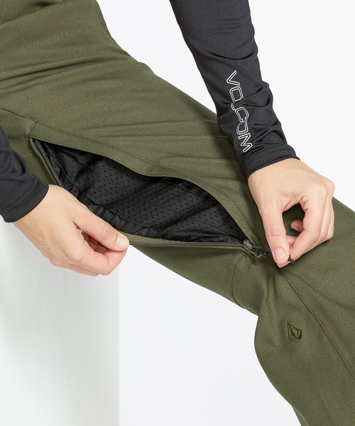 VOLCOM(ボルコム)の「【VOLCOM/ボルコム】 Womens Genus Stretch Pants /スキースノーボードスリムフィットパンツ(その他パンツ・レディース・オリーブ/ブラック・SMALL/MEDIUM)」の12枚目の写真