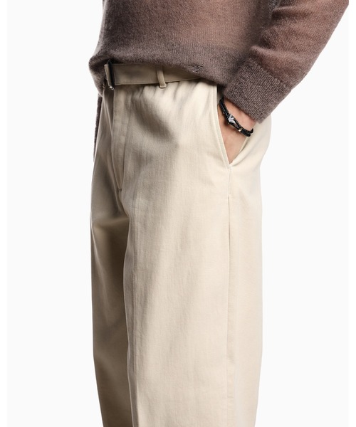 EMPORIO ARMANI（エンポリオアルマーニ）の「【エンポリオ アルマーニ】イーグルロゴ ブレスレット ブラックレザー ステンレススチール（ブレスレット・メンズ・その他1・FREE）」の3枚目の写真