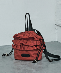 NOMINE | 【MISFITS】2WAYフリル 巾着 トートバッグ(トートバッグ)