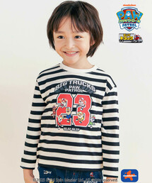 【パウ・パトロール×SLAPSLIP】ビッグトラックプリントTシャツ(90~130cm)