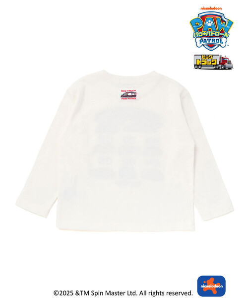 SLAP SLIP（スラップスリップ）の「【パウ・パトロール×SLAPSLIP】ビッグトラックプリントTシャツ(90~130cm)（Tシャツ/カットソー・キッズ・オフホワイト/ホワイト系その他/ネイビー・110cm/100cm/90cm/130cm/120cm）」の11枚目の写真