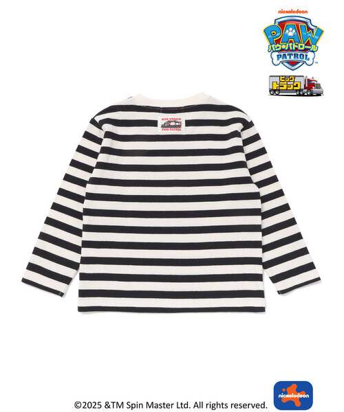 SLAP SLIP（スラップスリップ）の「【パウ・パトロール×SLAPSLIP】ビッグトラックプリントTシャツ(90~130cm)（Tシャツ/カットソー・キッズ・オフホワイト/ホワイト系その他/ネイビー・110cm/100cm/90cm/130cm/120cm）」の8枚目の写真
