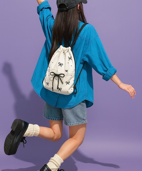 ドゥーニーアンドバーク　レザー巾着リュックバッグ　グリーン　未使用品 Dooney & Bourke 2nd STREET JAPAN Online Store