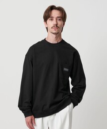 UNIVERSAL OVERALL | 【別注】＜UNIVERSAL OVERALL＞1ポケット ロングスリーブ Tシャツ(Tシャツ/カットソー)
