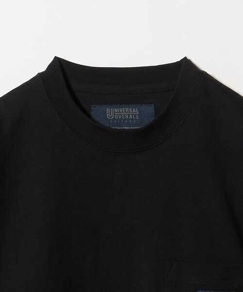 UNIVERSAL OVERALL（ユニバーサルオーバーオール）の「【別注】＜UNIVERSAL OVERALL＞1ポケット ロングスリーブ Tシャツ（Tシャツ/カットソー・メンズ・オリーブ/ライトグレー/ブラック・S/XL/L/M）」の22枚目の写真