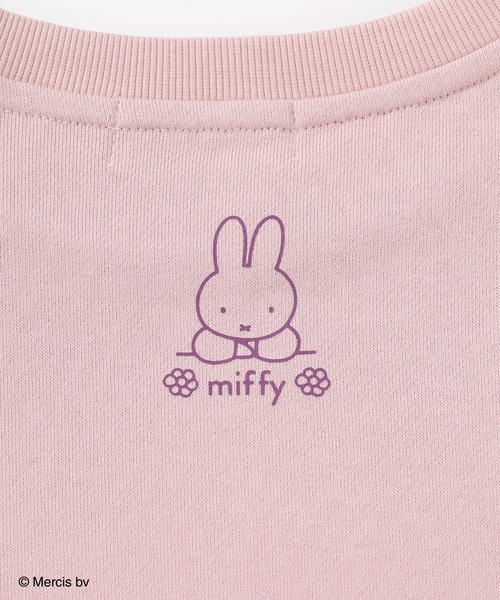 Honeys（ハニーズ）の「ミッフィー／ゆるトップス（スウェット・レディース・アイボリー/オートミール/スミクロ/モカ/ピンク・L/LL/M/S）」の14枚目の写真