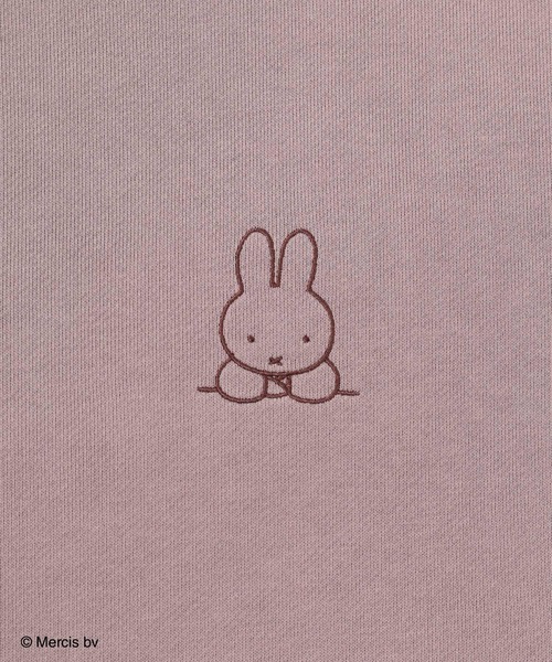 Honeys（ハニーズ）の「ミッフィー／ゆるトップス（スウェット・レディース・アイボリー/オートミール/スミクロ/モカ/ピンク・L/LL/M/S）」の19枚目の写真