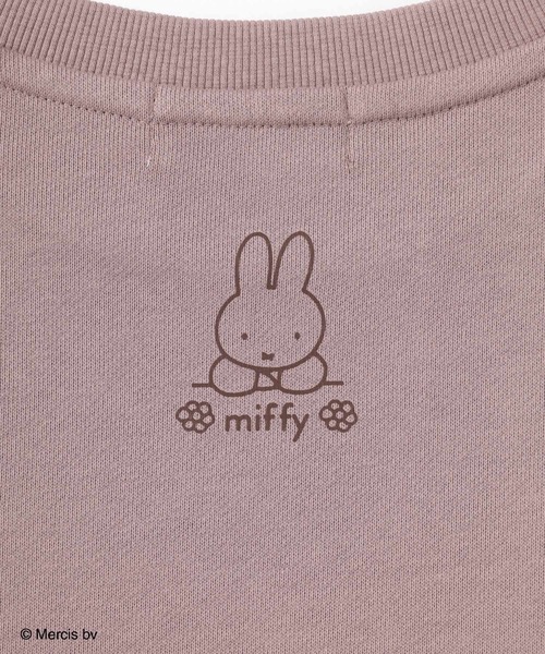 Honeys（ハニーズ）の「ミッフィー／ゆるトップス（スウェット・レディース・アイボリー/オートミール/スミクロ/モカ/ピンク・L/LL/M/S）」の20枚目の写真