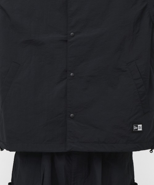 NEW ERA（ニューエラ）の「ニューエラ  NYLON COACH JK BLK（ナイロンジャケット・メンズ・ブラック・LL/L/M）」の7枚目の写真