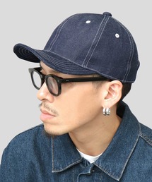 Mr.COVER（ミスターカバー）の「日本製 12オンス 岡山産 リジットデニム BBキャップ（キャップ）」