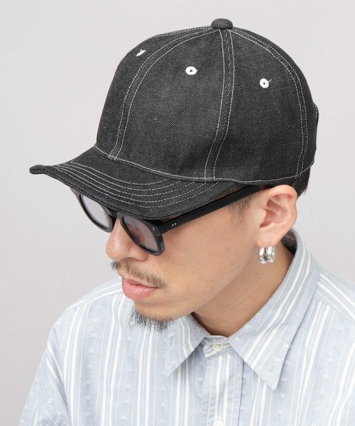 日本製 12オンス 岡山産 リジットデニム BBキャップ（キャップ）｜Mr