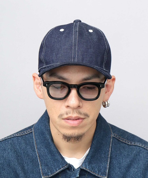 Mr.COVER（ミスターカバー）の「日本製 12オンス 岡山産 リジットデニム BBキャップ（キャップ・メンズ・ネイビー/ブラック・FREE）」の8枚目の写真