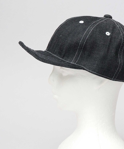 Mr.COVER（ミスターカバー）の「日本製 12オンス 岡山産 リジットデニム BBキャップ（キャップ・メンズ・ネイビー/ブラック・FREE）」の10枚目の写真