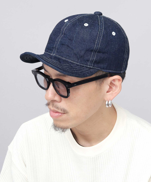 セール】日本製 12オンス 岡山産 リジットデニム BBキャップ（キャップ