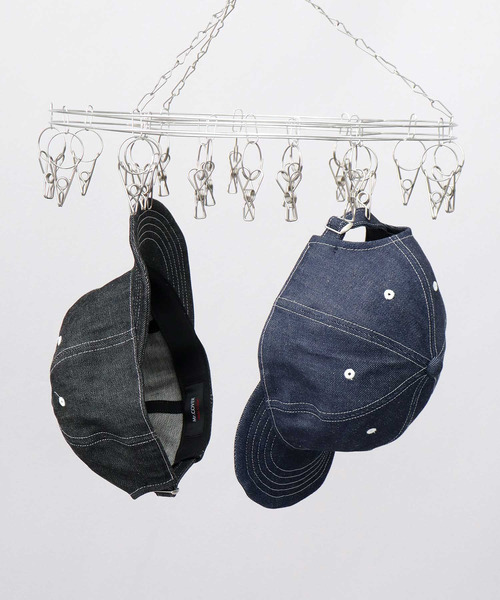 Mr.COVER（ミスターカバー）の「日本製 12オンス 岡山産 リジットデニム BBキャップ（キャップ・メンズ・ネイビー/ブラック・FREE）」の15枚目の写真