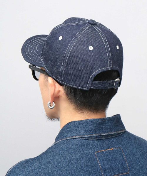 Mr.COVER（ミスターカバー）の「日本製 12オンス 岡山産 リジットデニム BBキャップ（キャップ・メンズ・ネイビー/ブラック・FREE）」の21枚目の写真