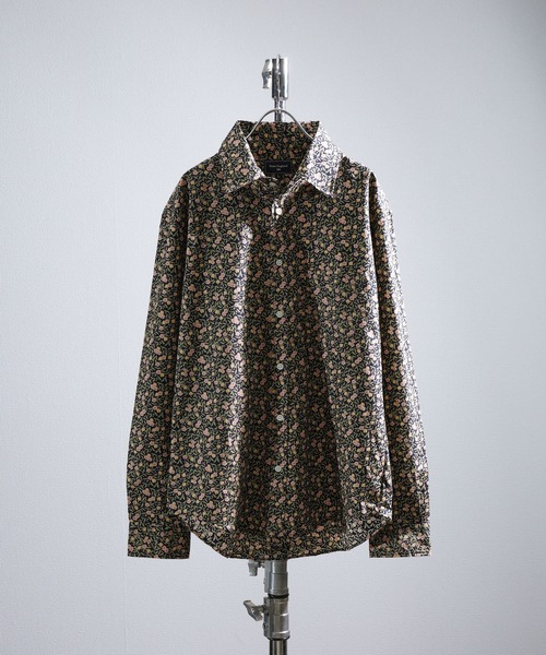 ZIP FIVE（ジップファイブ）の「英国老舗ブランド 花柄シャツ 日本縫製  Peter England（シャツ/ブラウス・メンズ・ブルー系/ブラック系/イエロー系/ベージュ系/ネイビー系1/ホワイト系4/ホワイト系1/ホワイト系2/ホワイト系/ネイビー系/グレー系/ホワイト系3/ネイビー系2/ホワイト系5・MEDIUM/LARGE）」の10枚目の写真