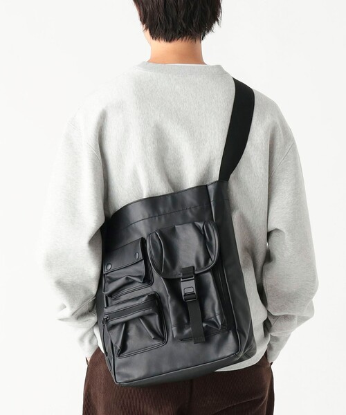 BAICYCLON by bagjack ショルダーバッグ シンセティックレザー B:MING LIFE STORE by BEAMS｜【別注】BAICYCLON by bagjack