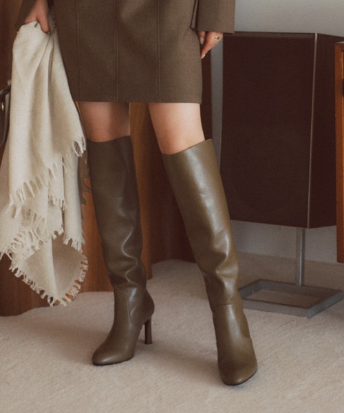 セール】ニーレングスブーツ(ブーツ)|anuans(アニュアンス)の セール】ニーレングスブーツ(ブーツ)|anuans(アニュアンス)の