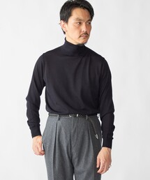 SHIPS | SHIPS:〈手洗い可能〉HANDFRAME 16ゲージ タートルネック プルオーバー ニット(ニット/セーター)