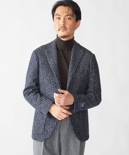 SHIPS(シップス)の「SHIPS:〈手洗い可能〉HANDFRAME 16ゲージ タートルネック プルオーバー ニット(ニット/セーター・メンズ・ネイビー/エンジ/ブラック/ダークグリーン/ブラウン・X-LARGE/LARGE/MEDIUM/SMALL)」の20枚目の写真