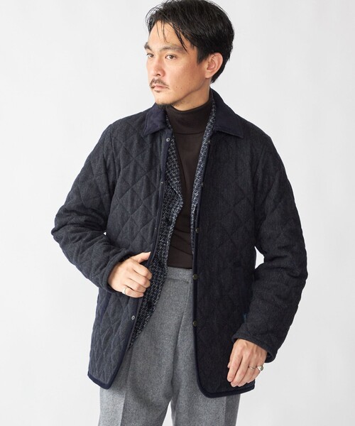 SHIPS(シップス)の「SHIPS:〈手洗い可能〉HANDFRAME 16ゲージ タートルネック プルオーバー ニット(ニット/セーター・メンズ・ネイビー/エンジ/ブラック/ダークグリーン/ブラウン・X-LARGE/LARGE/MEDIUM/SMALL)」の22枚目の写真