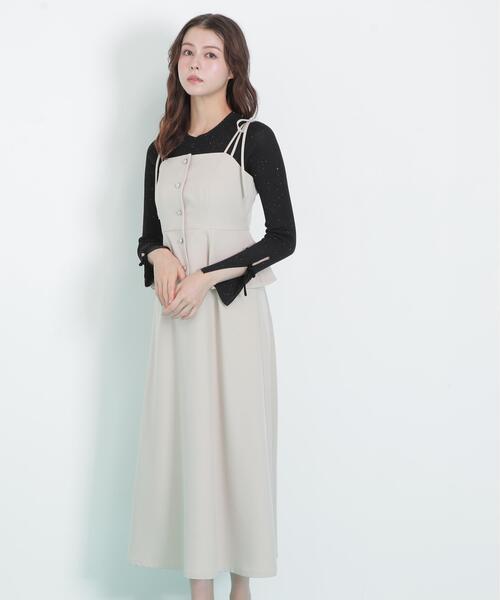 完売品JILL by JILL STUART ワンピース 肩リボンジャンスカ セール】◇肩リボンジャンスカ（ワンピース）｜JILL by JILL STUART