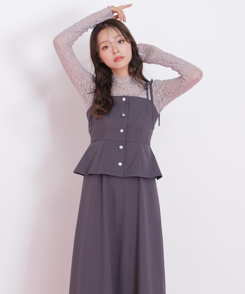 完売品JILL by JILL STUART ワンピース 肩リボンジャンスカ セール】◇肩リボンジャンスカ（ワンピース）｜JILL by JILL STUART