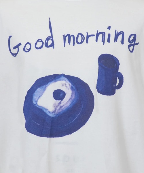 SHINYAKOZUKA（シンヤコヅカ）の「【SHINYAKOZUKA/シンヤコズカ】MORNING SPECIAL（Tシャツ/カットソー・メンズ・ブラック/ホワイト・M/L）」の5枚目の写真